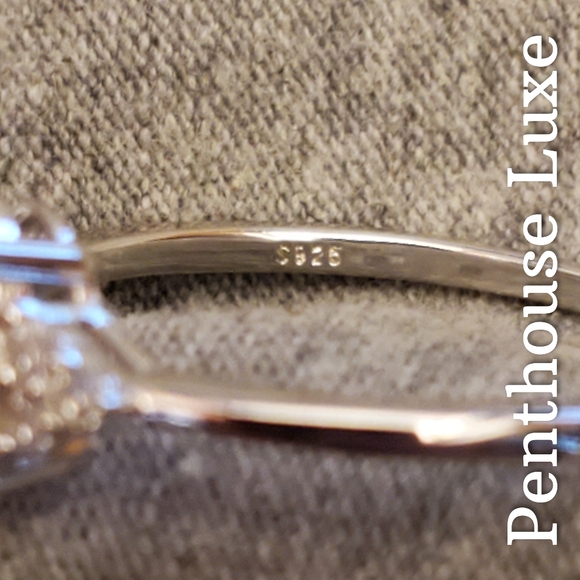 REAL 1.4ct Morganite Beryl Oval Cut 925 Ring - Picture 5 of 7